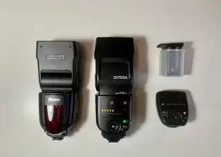 2x Nissin Di700 blesk pre Sony a odpaľovač Nissin Air 1