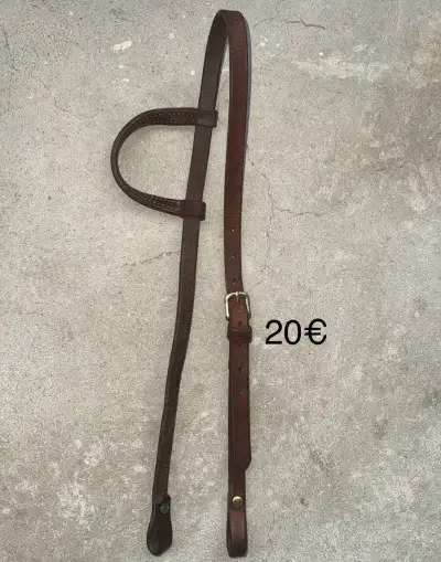 Westernové uzdečky jednouškové