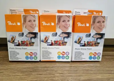 Photo papier Peach