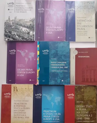 Knihy pre budúcich právnikov UMB v BB