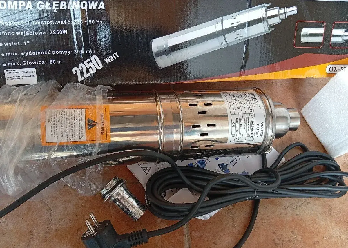 hlbinne šnekove čerpadlo 2,25kw