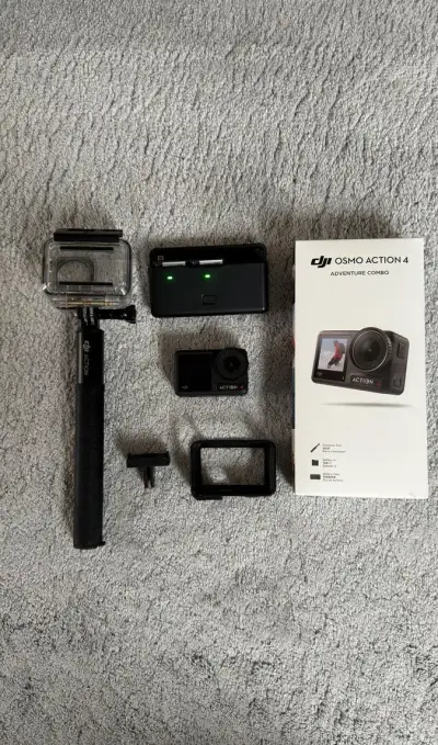 DJI action 4 adventure combo + dive case