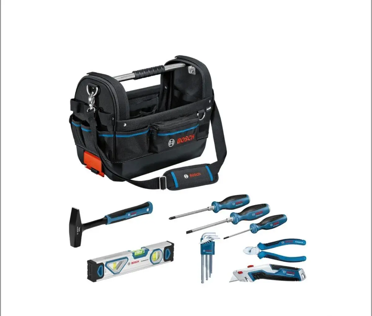 Bosch professional GWT 20 Set- Taška + 8ks náradia