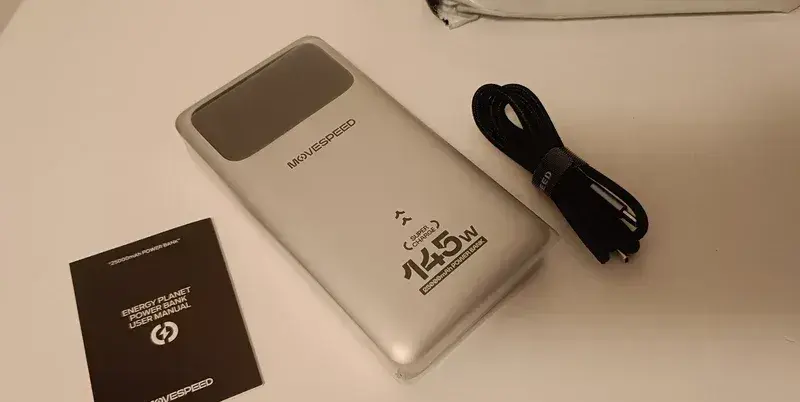 Profi výkonná power banka MOVESPEED 145W 25000mAh, nová