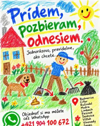 Nebabrite sa s tým. Pozbieram to za vás 🙂
