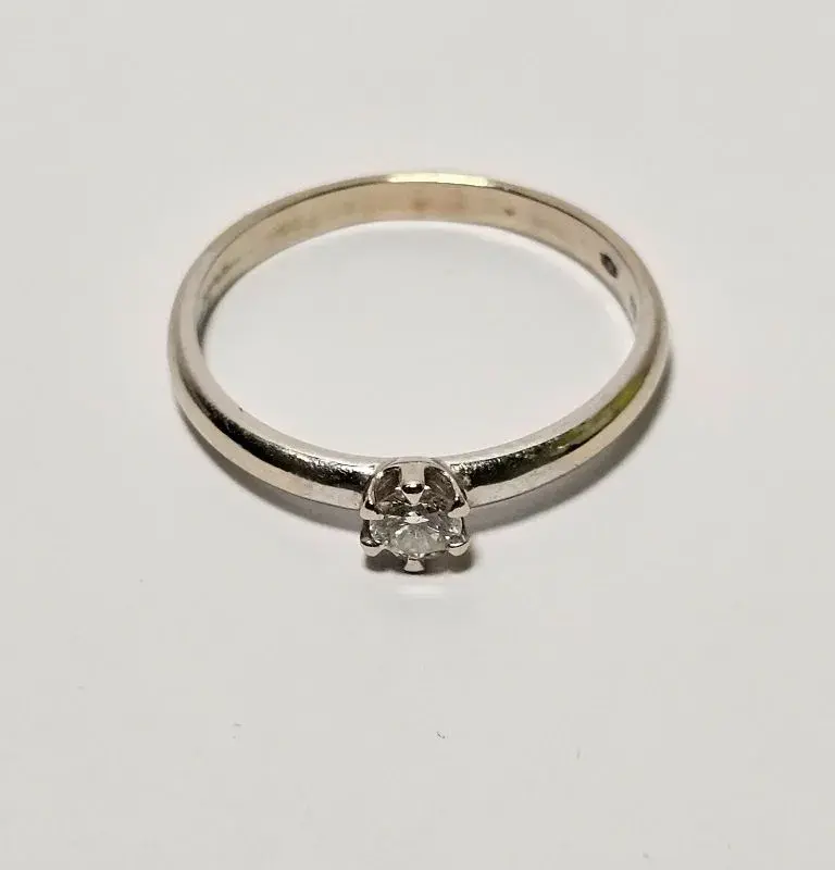 14k zlatý prsteň 0,20ct 💥💥💥