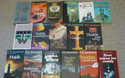P. D. Jamesová - romány, poviedky, monografia, autobiografia