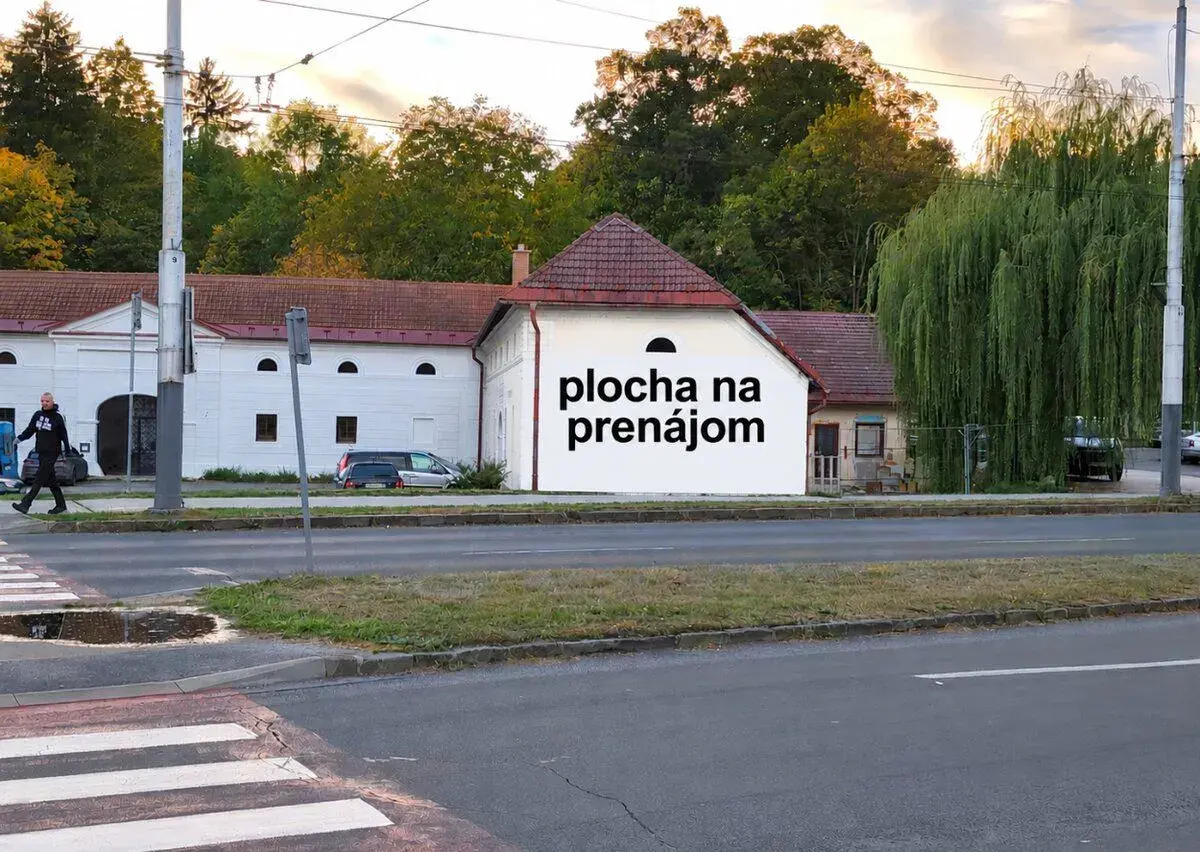 Reklamná plocha v centre Banskej Bystrici