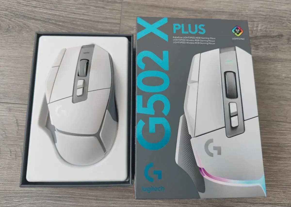 Logitech G502X Plus white