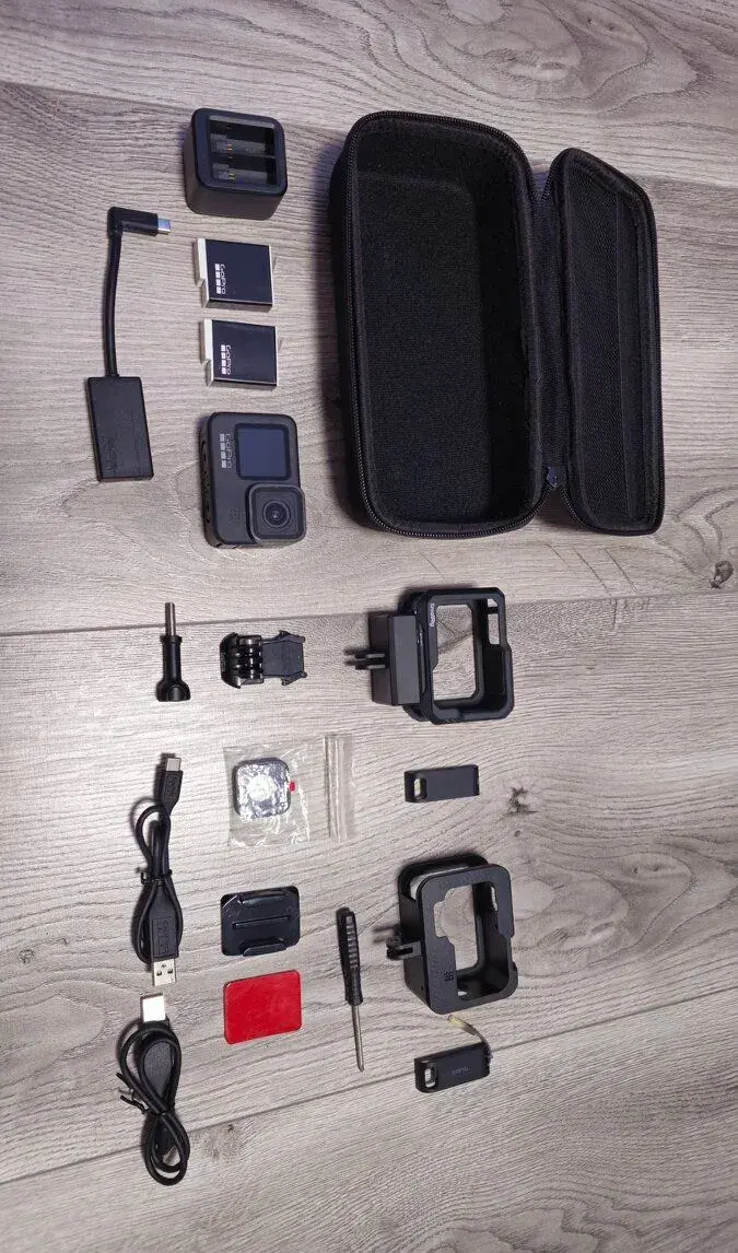 GoPro HERO 9 Black + bohaté príslušenstvo