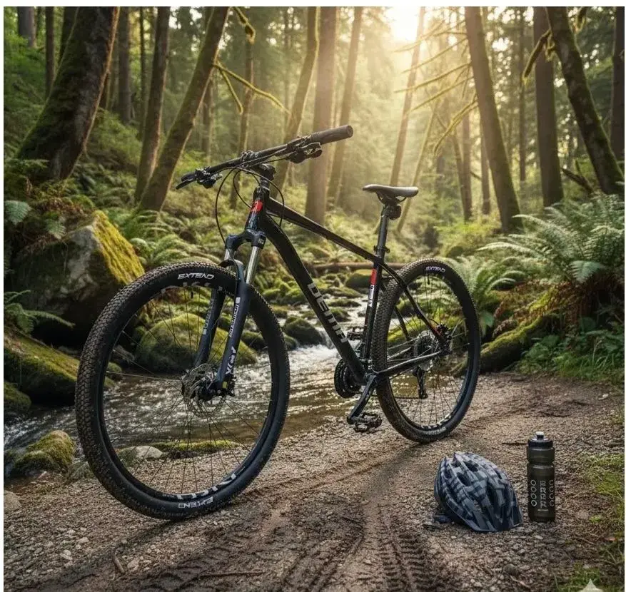 Pánsky horský bicykel Dema Energy 3 Black Silver