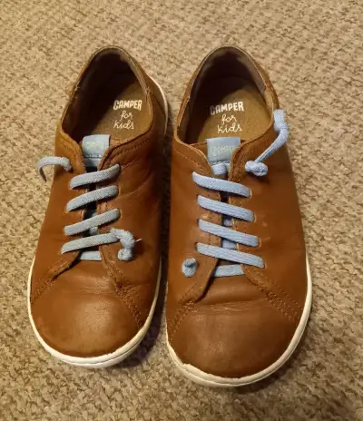 Detské kožené topánky Camper barefoot veľ. 34