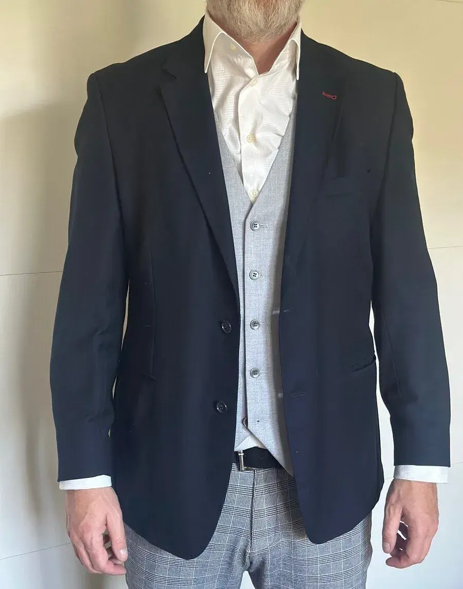 Pánske vlnené sako OTTO BERG FASHION veľkosť 56