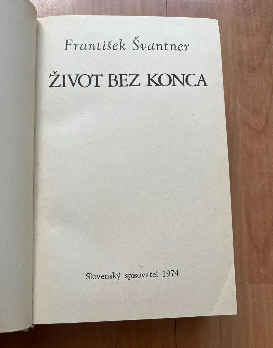 Život bez konca - František Švantner