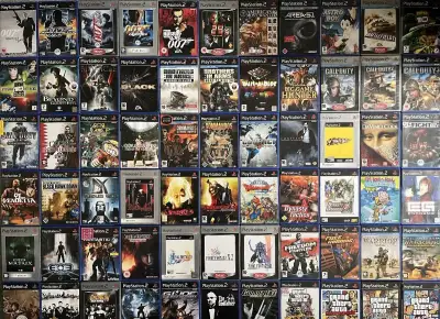 Akčné hry na PS2 (GTA, COD, MOH, RE, DMC, Tomb Raider)