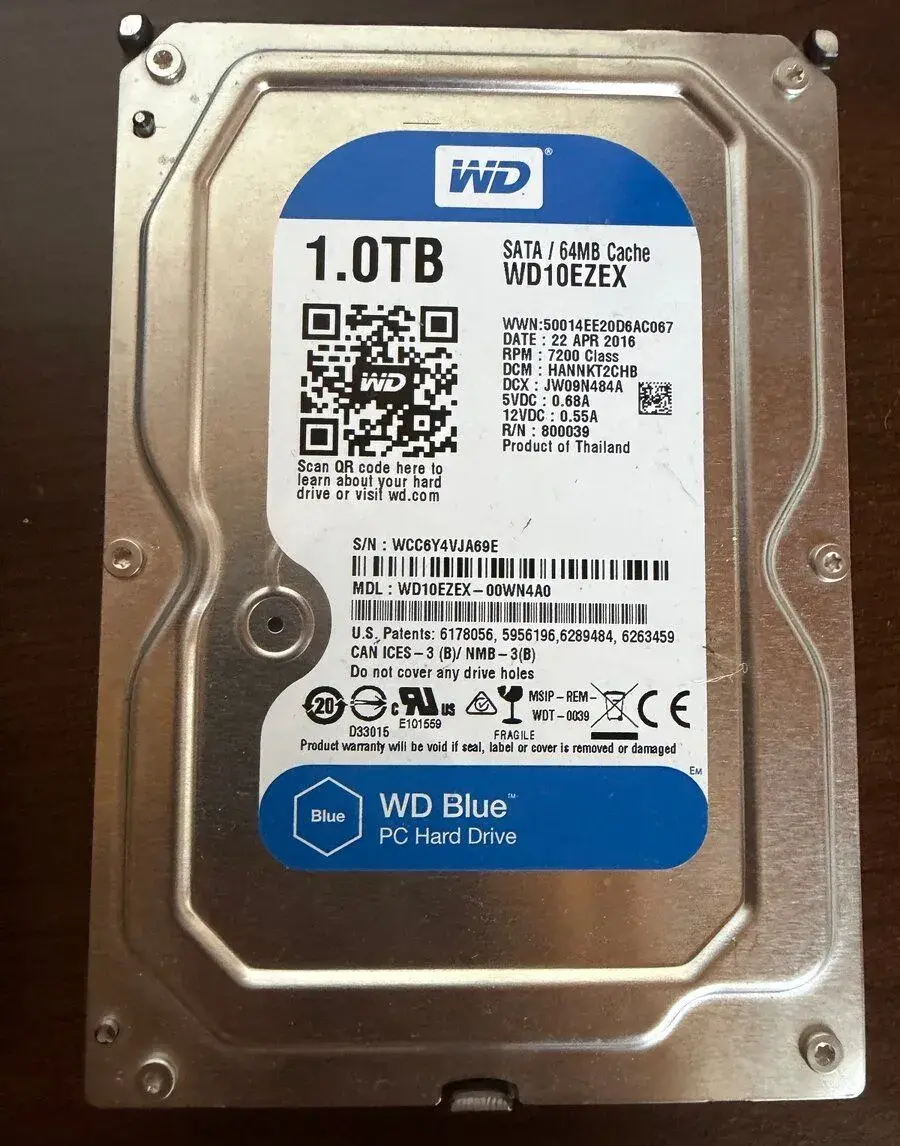 HDD WD 1TB SATA