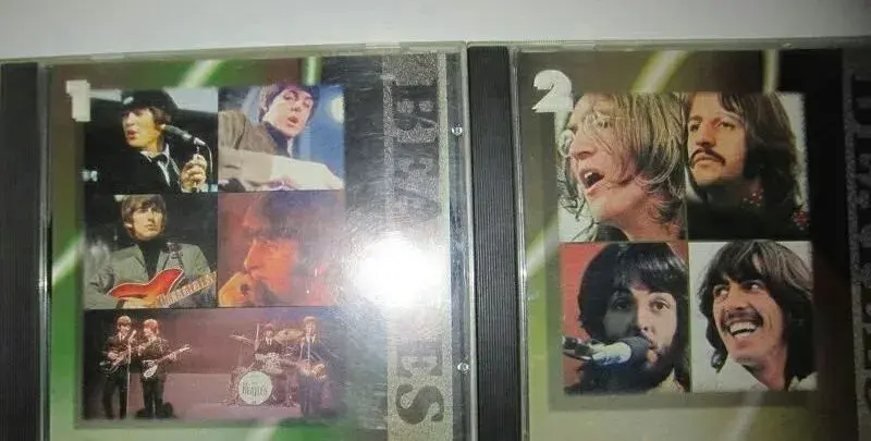 2x CD Beatles 1+2 Beatlemania super stav