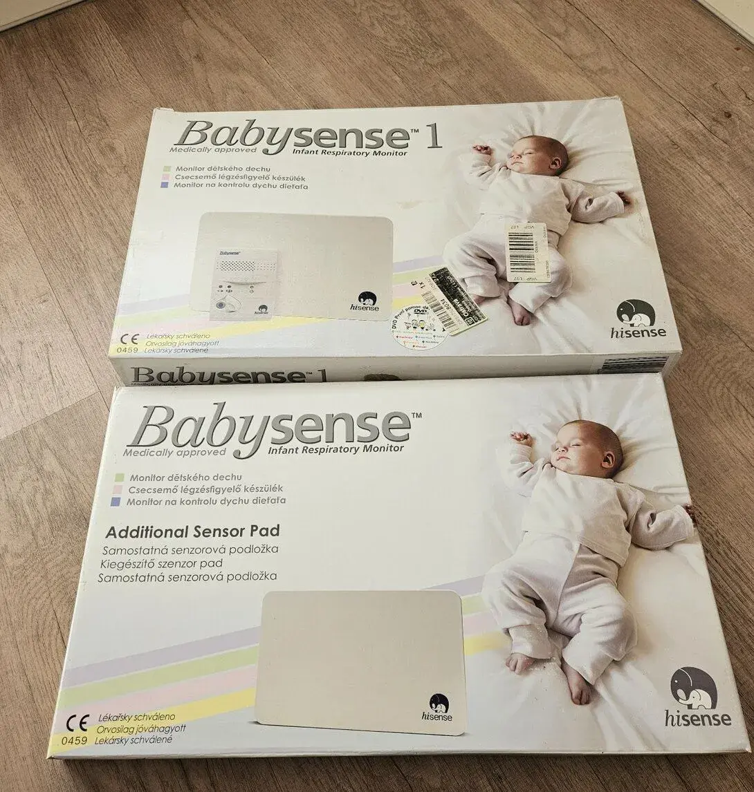 Monitor dychu Babysense s 2 podložkami