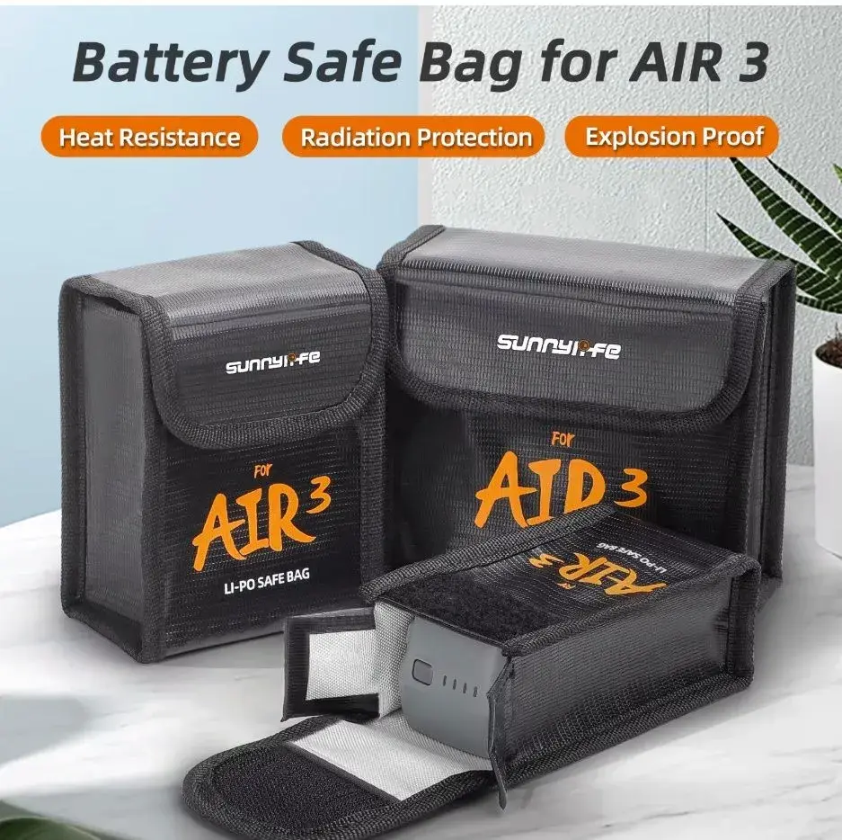 Ochranné puzdro na 3x batérie pre DJI AIR 3/3s, nove