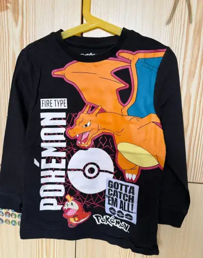 Tričko s dlhým rukávom (Pokémon/6 rokov)