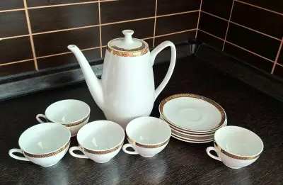 Kávovú súpravu Karlovarský porcelán 12 ks
