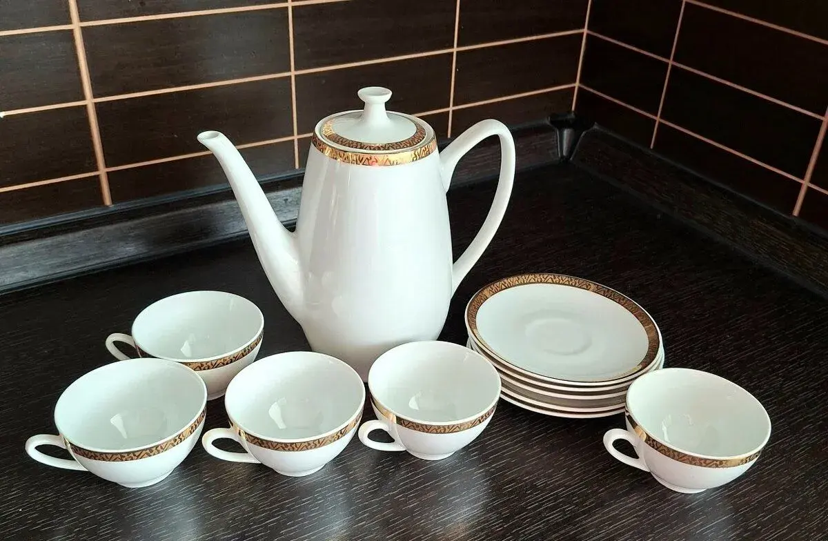 Kávovú súpravu Karlovarský porcelán 12 ks