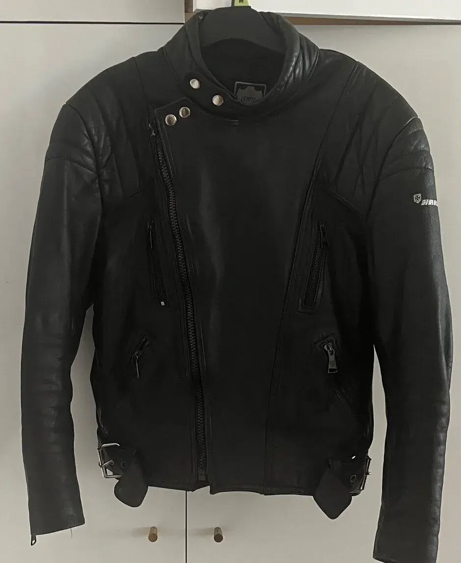Panska motorkarska bunda Harro. Retro kusok. Velkost 50