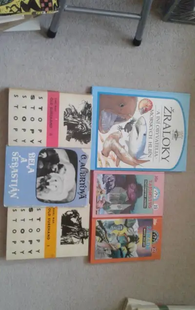 Detské A INE zaujímavé knihy 64 + SUKNA, HUDOBNE CD