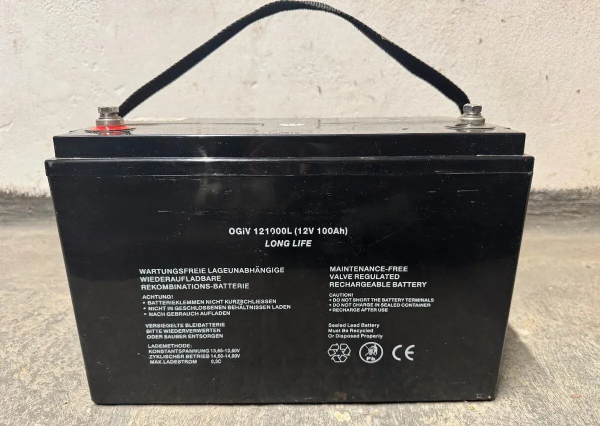 Batéria OGIV 12v/100Ah, longlife 10-12 rokov