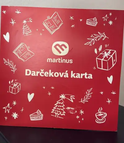 MARTINUS 15€ (darčeková karta)