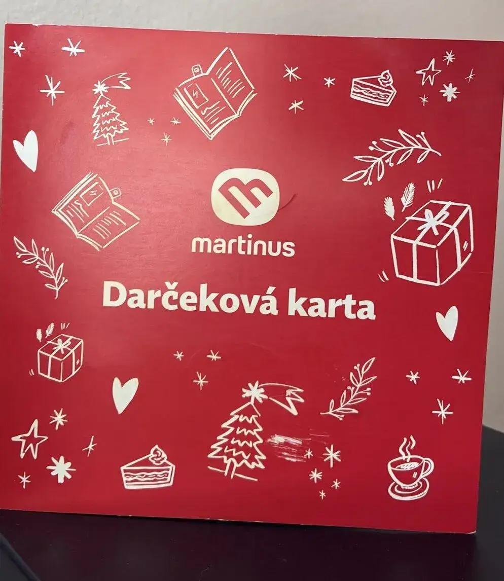 MARTINUS 15€ (darčeková karta)