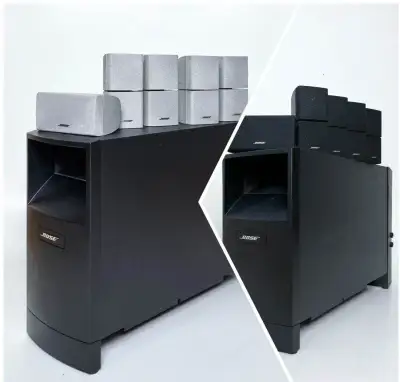 Bose Acoustimass 10 Series IV / cierny,strieborny