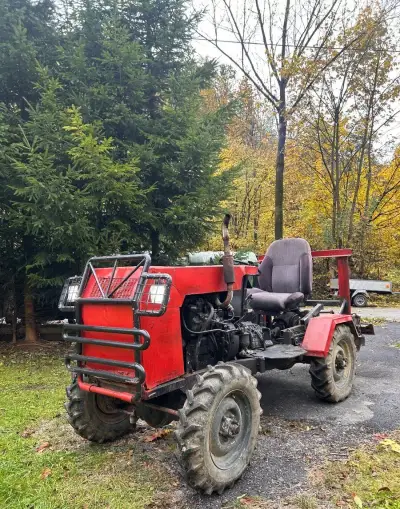 Malotraktor domácej výroby 4x4