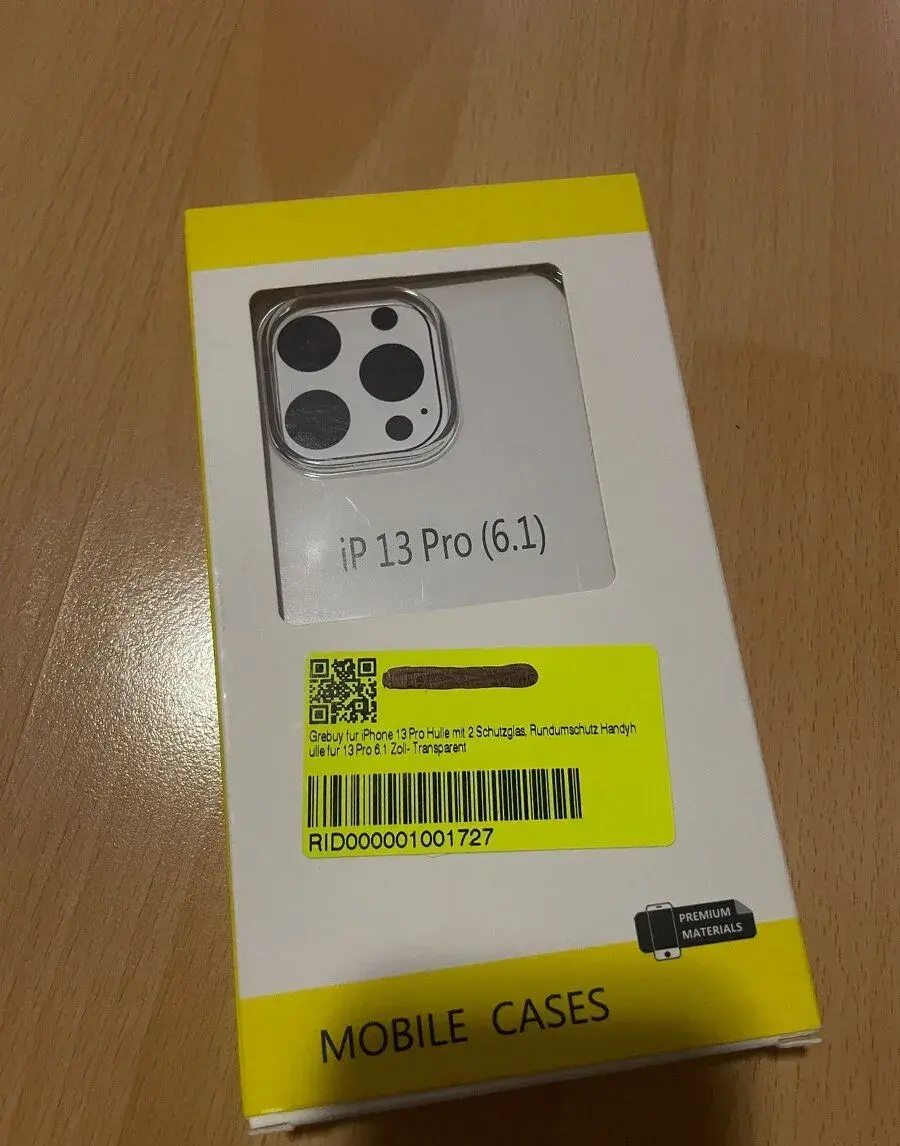 Nový kryt a 2x ochranné sklo na IPhone 13 Pro