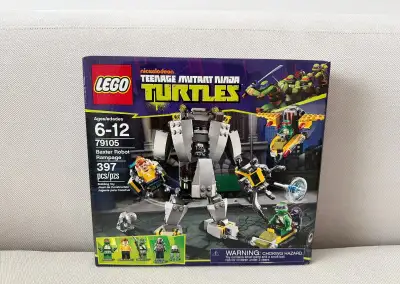 79105 LEGO Teenage Mutant Ninja Turtles Baxter Robot Rampage