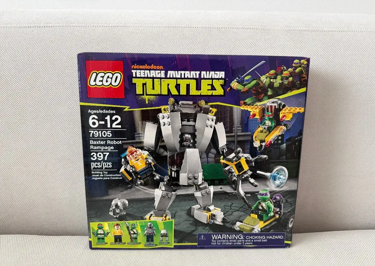 79105 LEGO Teenage Mutant Ninja Turtles Baxter Robot Rampage