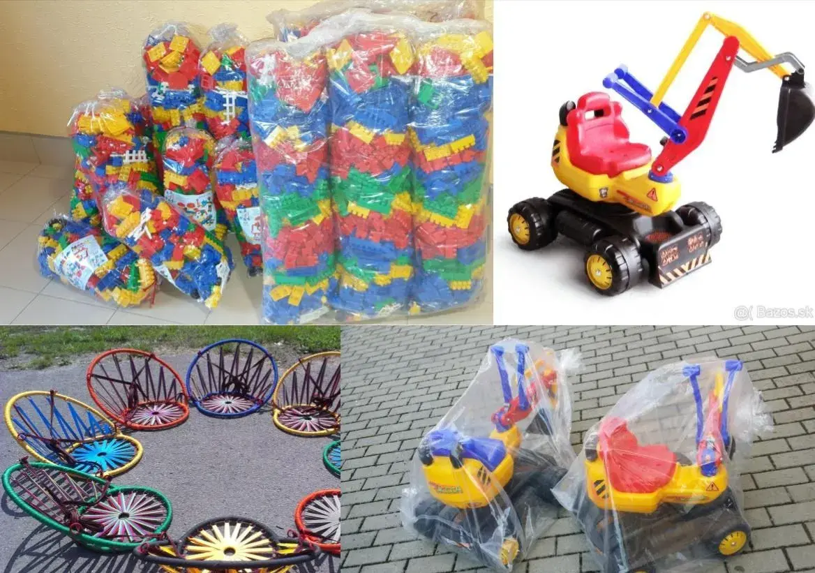 Detsky Bager Lego Kocky Detske kresielko Zahradna Hojdacka
