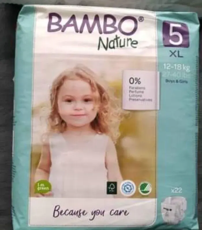 Bambo Nature 5 plienky