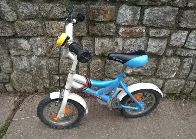 bicyklik detsky Scorpion modro-biely
