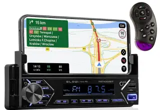 Autorádio na USB, SD, BT s držiakom BLOW MOBILE PRO
