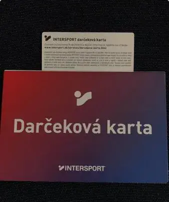 Darčekový poukaz INTERSPORT (sto eur)