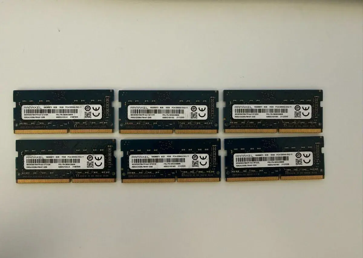 RAMAXEL 8 GB DDR4 3200 MHz SO-DIMM – notebook RAM