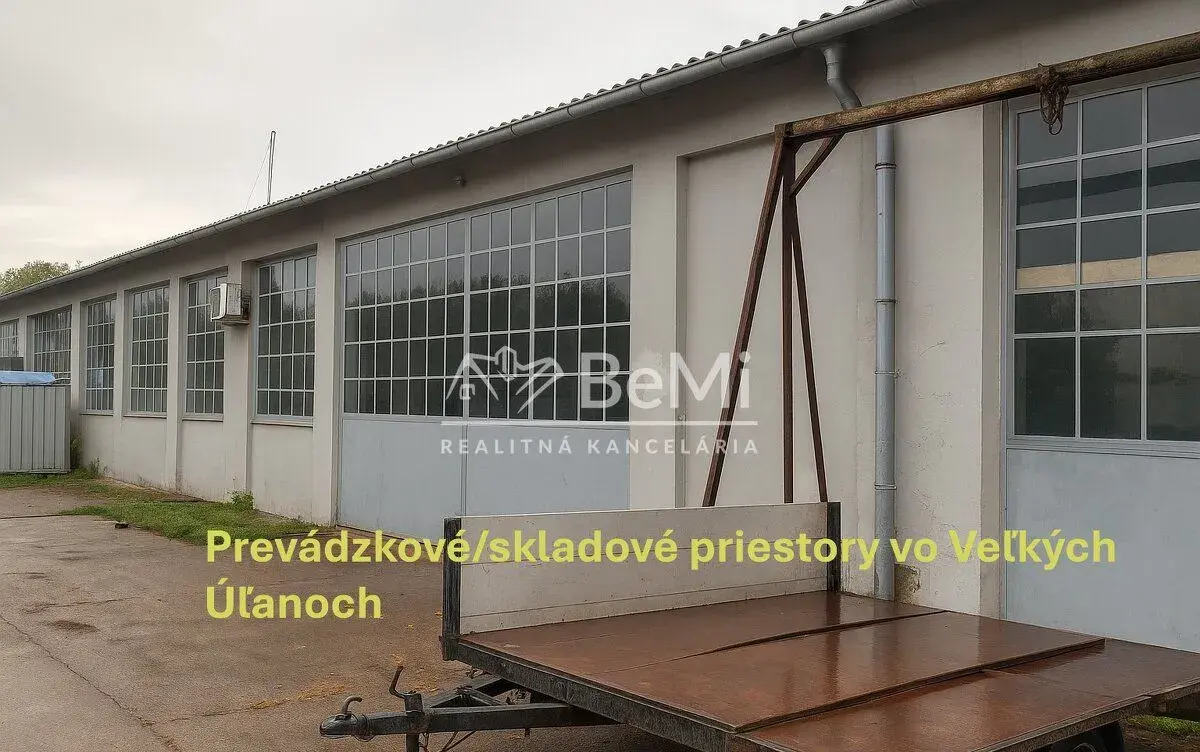 Prevádzkové/skladové priestory vo Veľkých Úľanoch 004-18-NIB