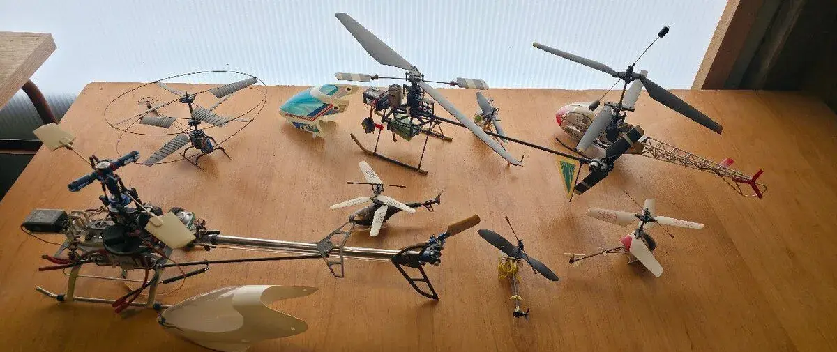RC modely vrtulníky