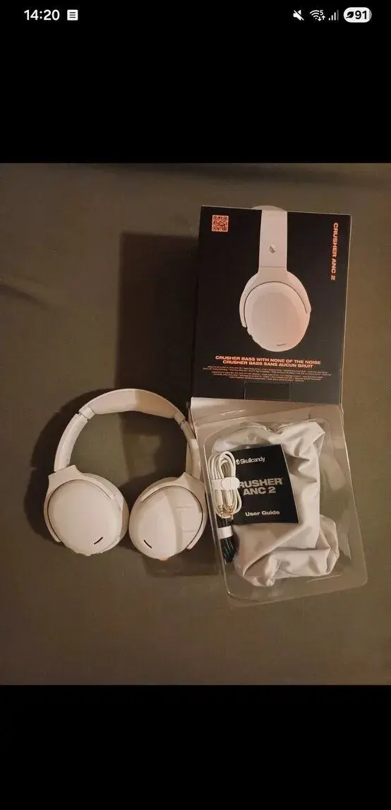 Skullcandy Crusher ANC 2 – White 🎧