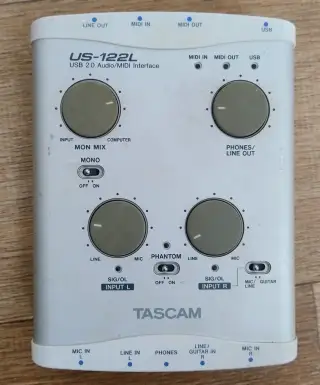 Audio/midi interface US-122L