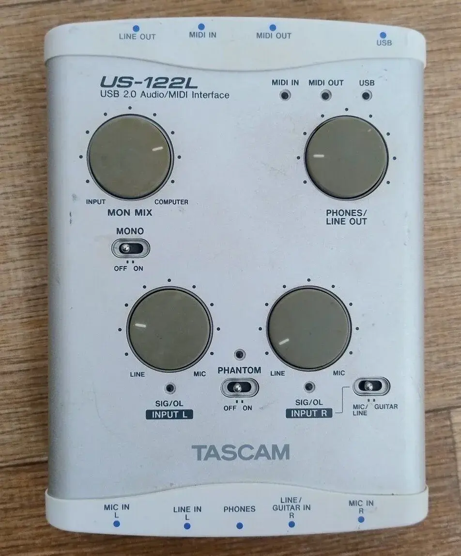 Audio/midi interface US-122L