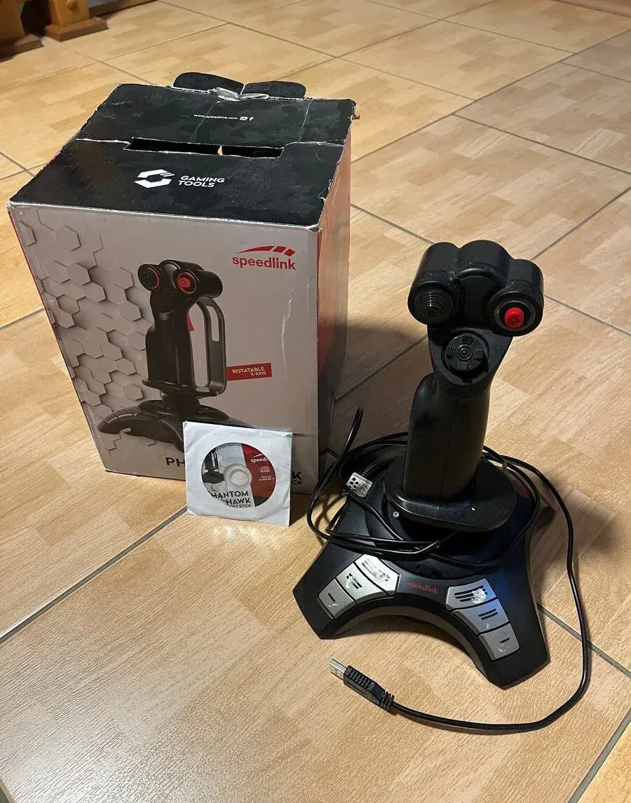 Herný ovládač SPEEDLINK PHANTOM HAWK Flight stick