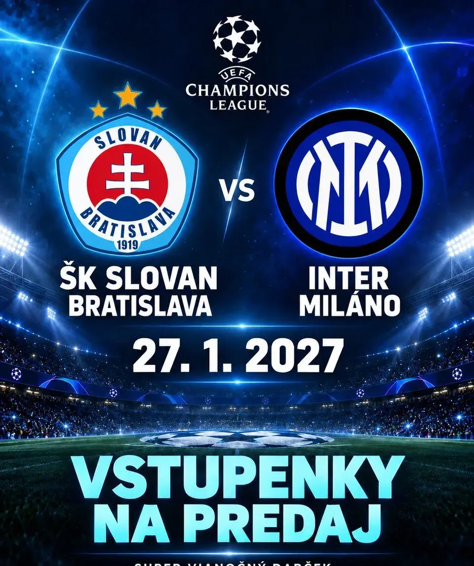SLOVAN BRATISLAVA vs INTER MILAN VSTUPENKY