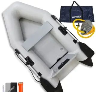 Nový nafukovací rybársky čln 230cm NEMAXX Professional